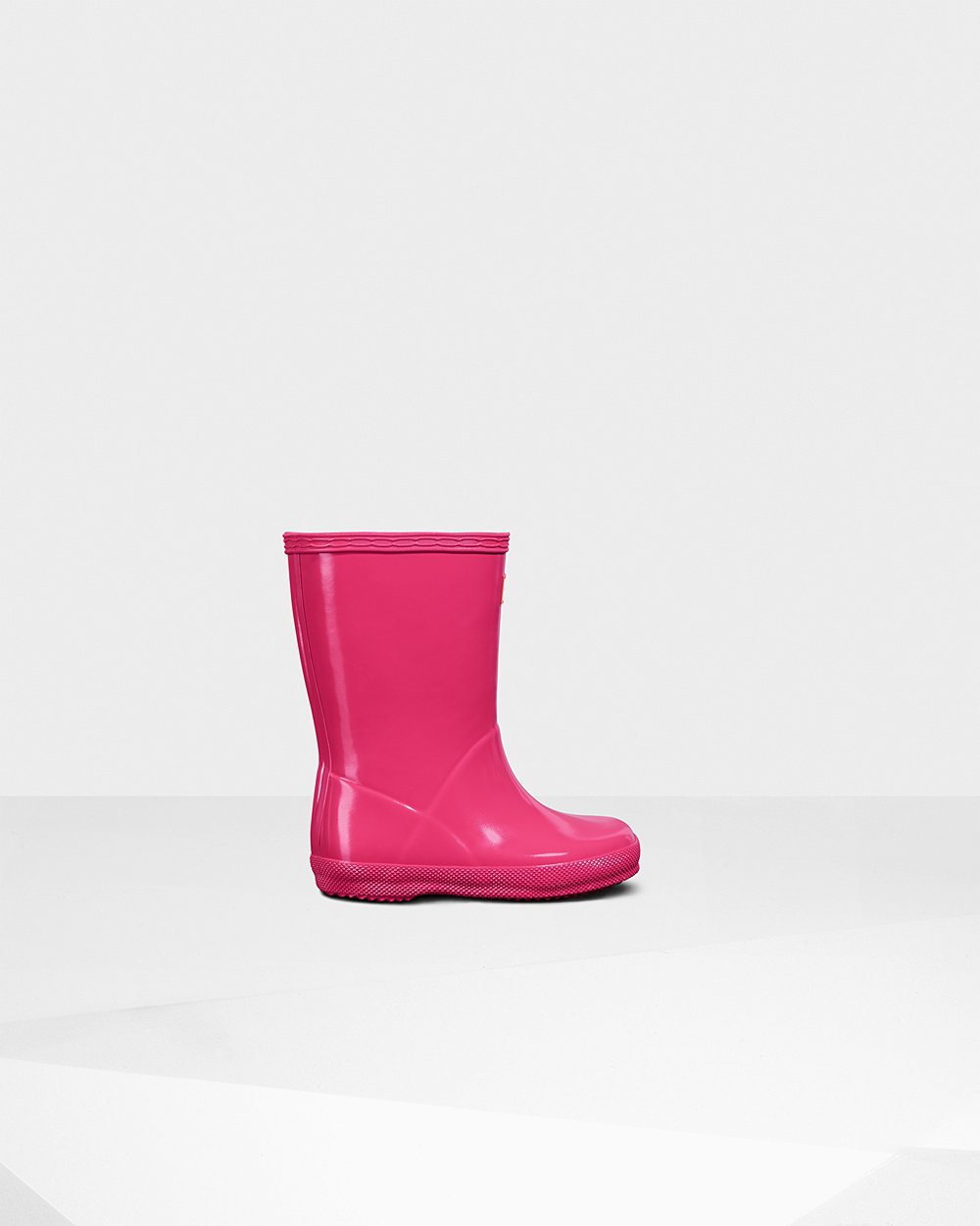 Botas De Agua Hunter Niños Original First Classic Gloss - Rosas Claro - Argentina 8706CILXB